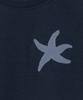 THE COLDEST MOMENT (W) Tcm Vintage Starfish Crop T (Navy)