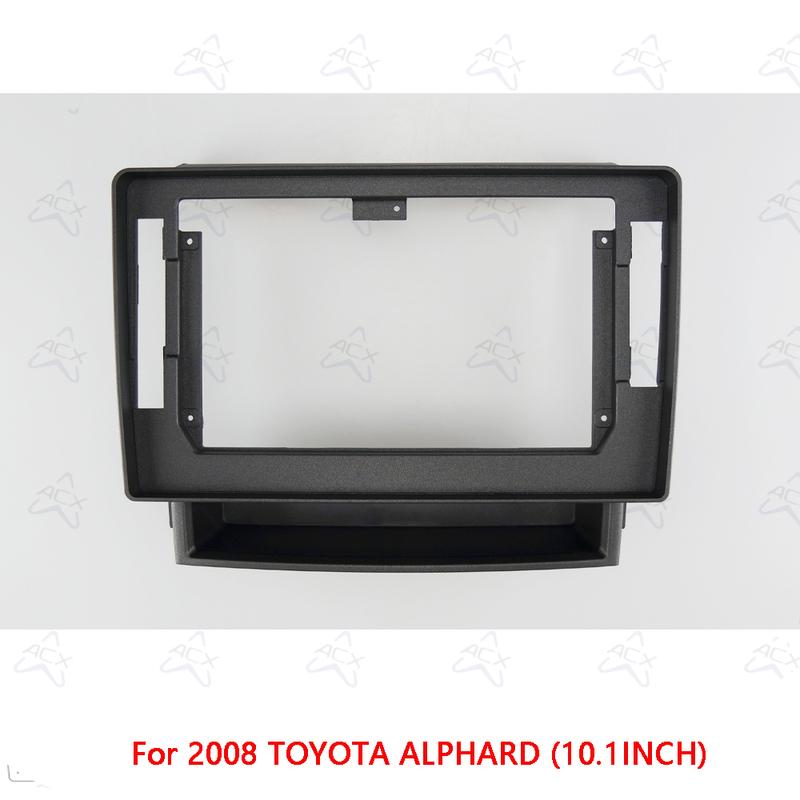 10 Inch Car Radio Fascias For Toyota Alphard Vellfire 2008-2015 Android Stereo Frame Player 2 Din Head Unit Panel With Cable