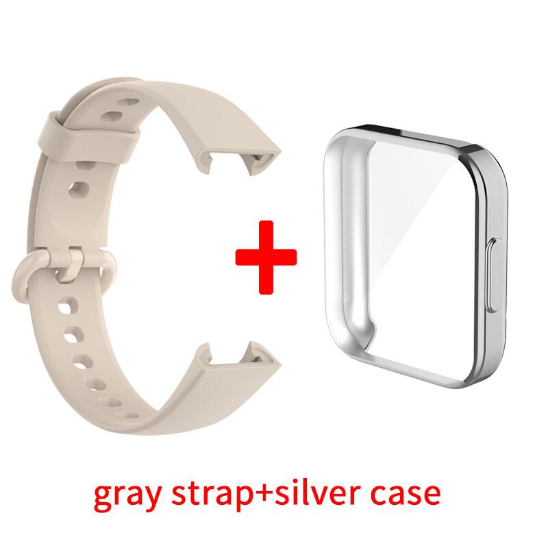 

Ремешок + чехол для Redmi Watch 2 Lite Smart Band, защитный чехол, силиконовый браслет-браслет для Redmi Watch2 Lite, аксессуары Redmi watch 2 Lite