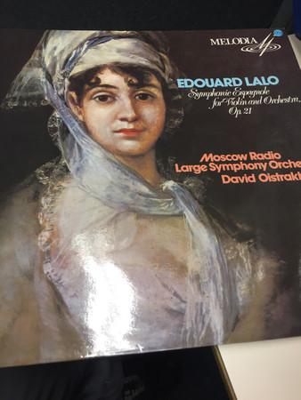 

LP Record MOSKOW RADIO LARGE SYMPHONY ORCHEST Symphonie Espagnole For Violin And 390083 1968 Netherland Classical Used