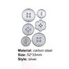 Cutting Die DIY Effective Carbon Steel Cute Button Shape Rust-resistant Stencil Mold for Card