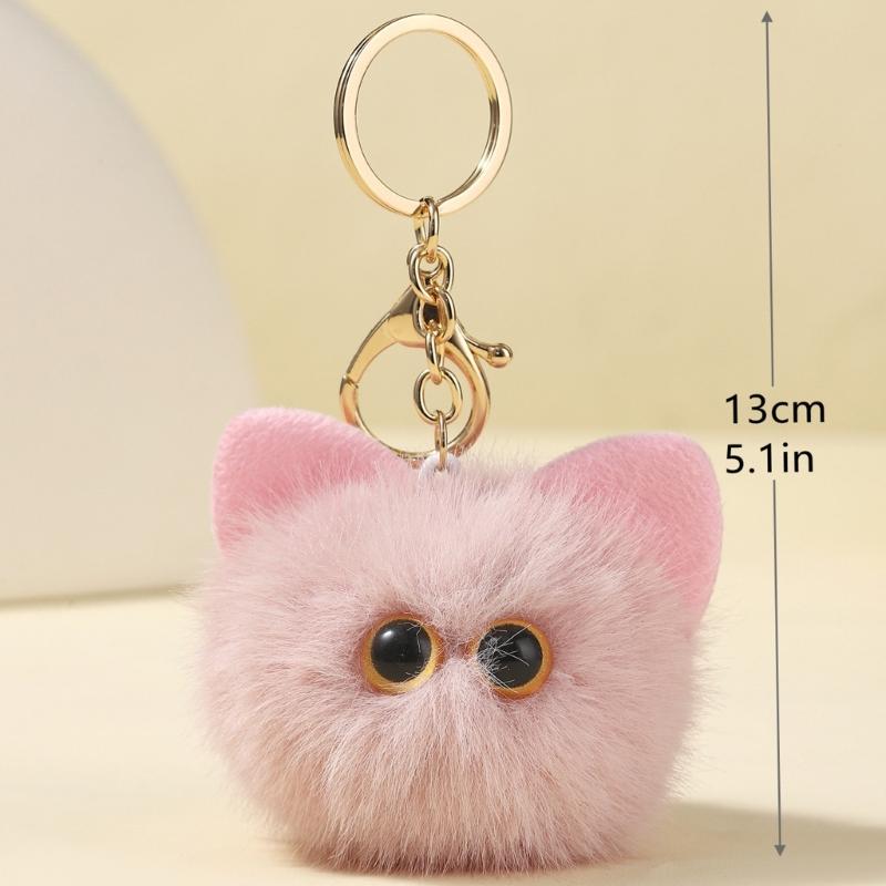 Elegant Doll Bag Charm Key Accessory Convenient Bag Dangler Unique Keychain Charm Fashion Animal Pendant for Women