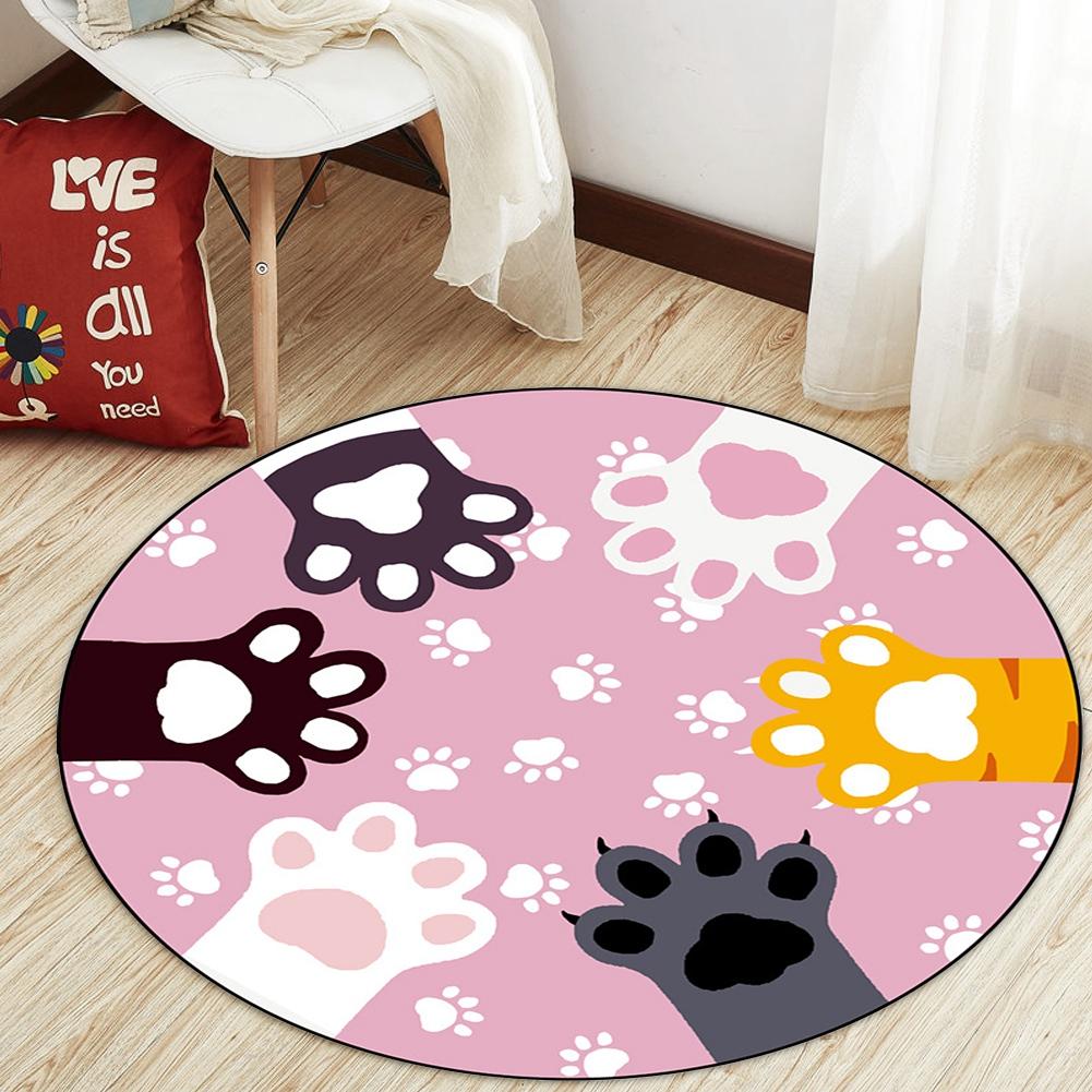 Siting Area Rug Cheap Non-slip Round Chair Mat Sitting Pad Area Rugs Washable Rug ...