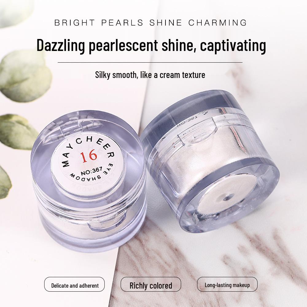 MAYCHEER Brilliant Pearlescent Highlighter for Inner Eye and Tear Trough Brightening