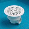 Plastic Pool Drain Fitting Vented Swimming Cylindrical