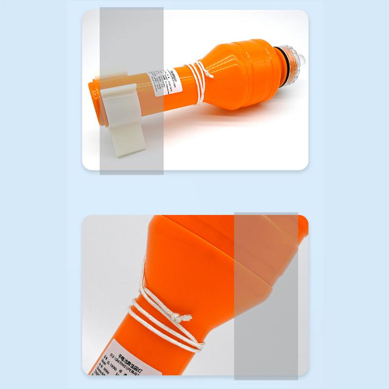 Self Lighting Lifebuoy LED Light Boat Flares High-visibility Flashing Warning Lamp Offshore Position Lights For Fishing Kayaking