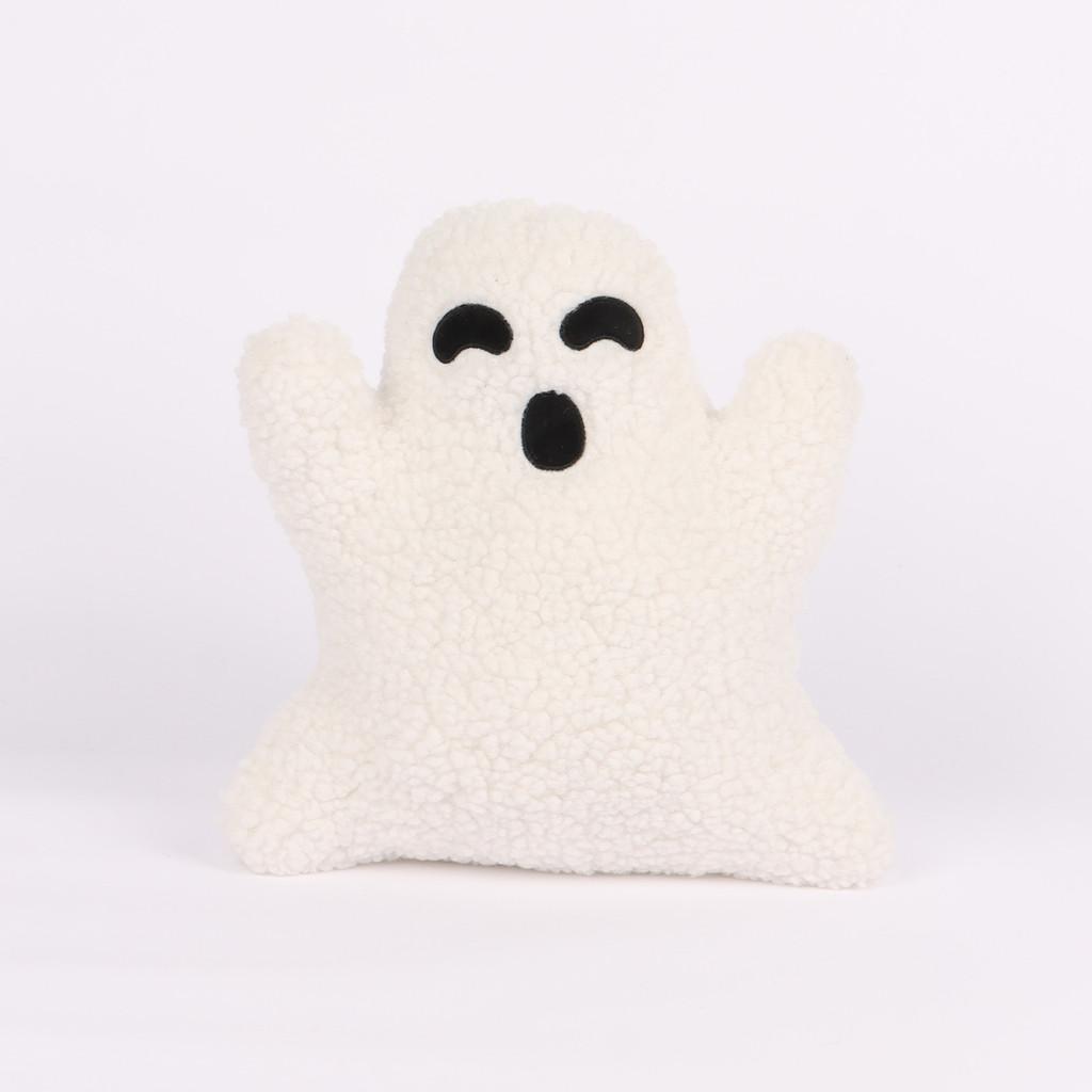 

Plush Ghost Pillow Halloween Home Decor Soft Cushion For Kids And Adults