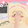 Newseego Mouse Pad Cute Design with Integrated Wrist Memory Ergonomic Character Reduces Wrist Ideal for Gaming and Stylish Computer Pad - Rest, Foam,