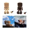 Auto Armaturenbrett Dekoration Schüttelfüße Puppe Ornament Kreatives Geschenk Handwerk Holzfigur Auto