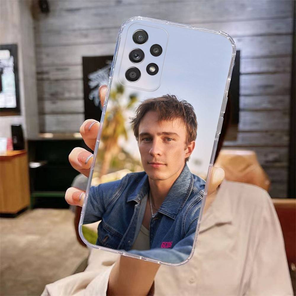 

Actor Drew Starkey Phone Case For Samsung Galaxy A,71,70,52,51,40,31,50,50S,30S,21S,12,10,Note20ultra Transparent Cover samsunga12