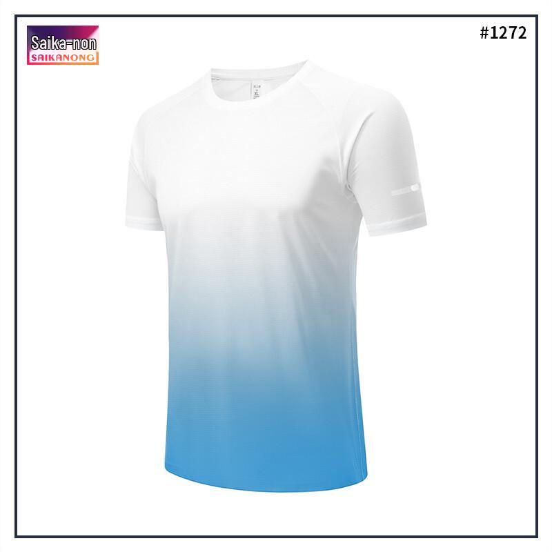 

Спортивная футболка Saikanong с коротким рукавом, быстросохнущая, 1272 L