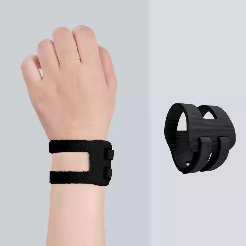 Pressure Support Wrist Strap High Elastic Polyester Breathable Comfortable for Weightlifting Gym Fitness Exercise