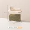 Press-Type Airtight Kitchen Container for Cereal & Grain Storage
