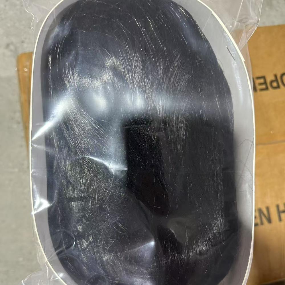 

Кружевной парик для женщин - Длинные волнистые волосы со средней частью и объемными омбре-мелированиями, синтетический кудрявый парик, выглядящий естественно 26inch чёрный