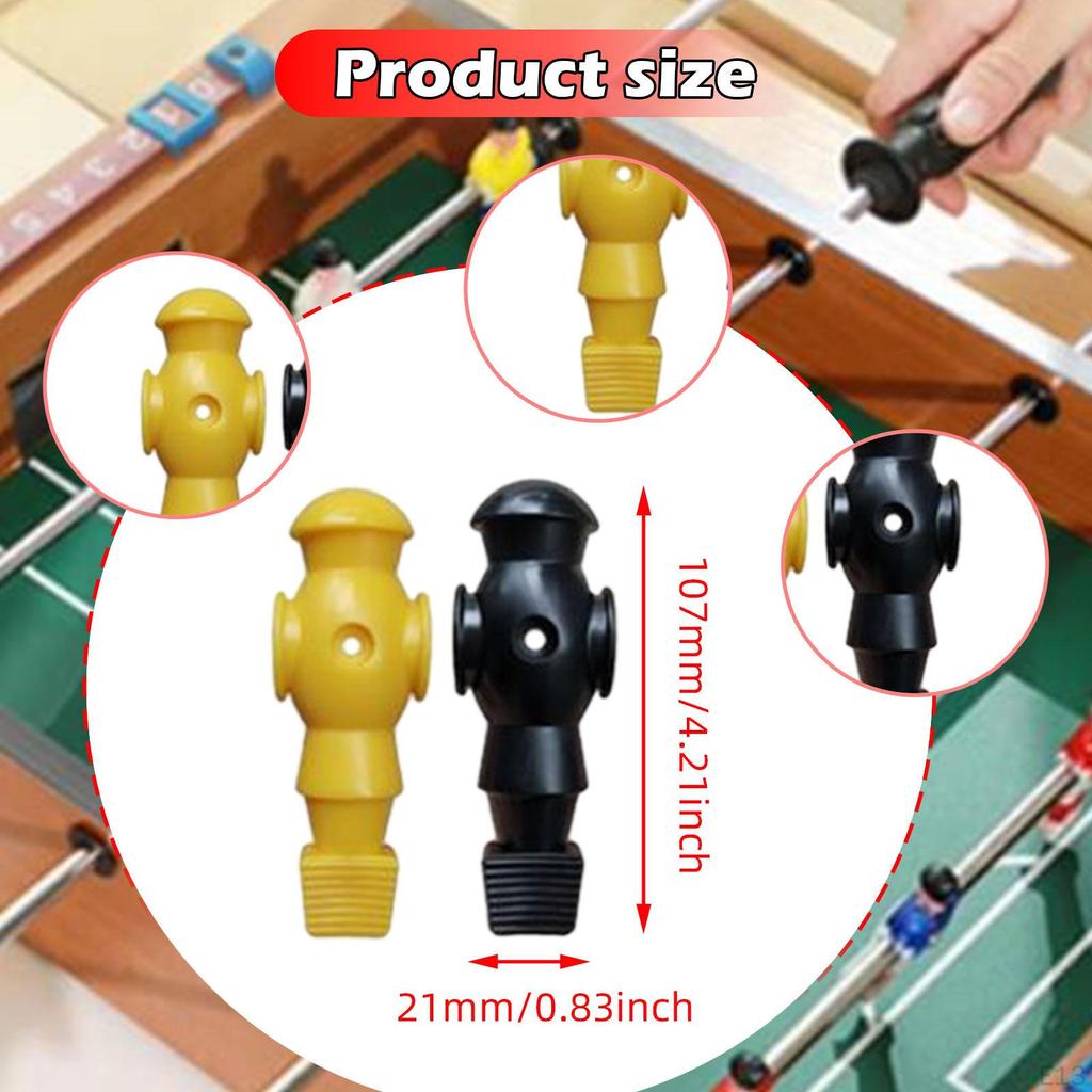 26 Stück Tischfußballspielerfiguren für Tischfußballzubehör