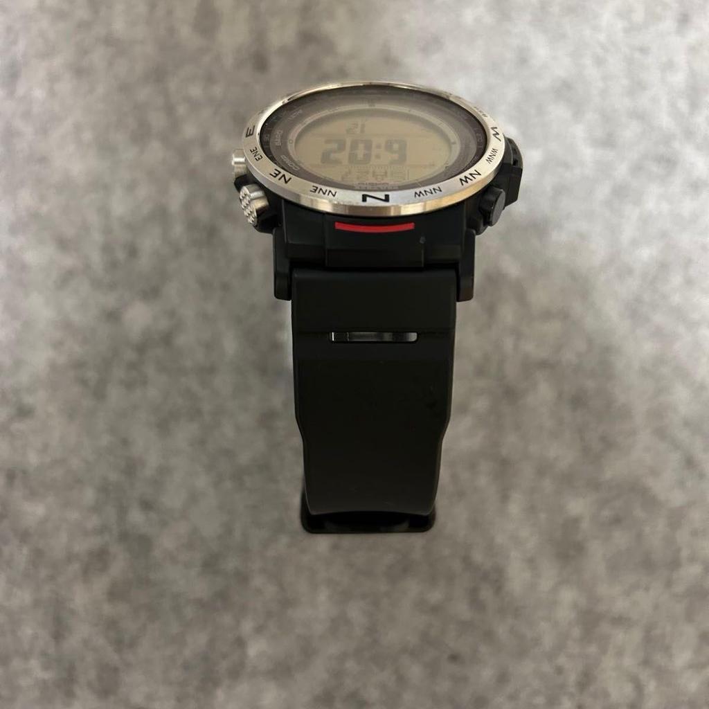 Used Casio Pro Trek PRW-35-1AJF Triple Sensor Radio Solar PROTREK PRW-35-1JF