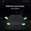 Car Cover Outdoor Protection Full Exterior Snow Cover Sunshade Dustproof Oxford Protection Cover Universal for Hatchback Sedan