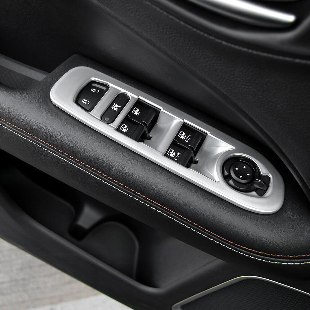 Door Window Lift Switch Cover for Jeep Compass 2017- Door Knob Trim