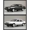 Classic 1/24 Volkswagen Santana Alloy Diecast Model Car Sound and Light Gift for Boyfriend Collection Hobbies Present with Kids
