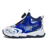 Anta Rotating Buckle Fleece Lined Wear Resistant Non Slip Warm Childrens Casual Shoes Kids Casual Shoes Blue White 312249988-5