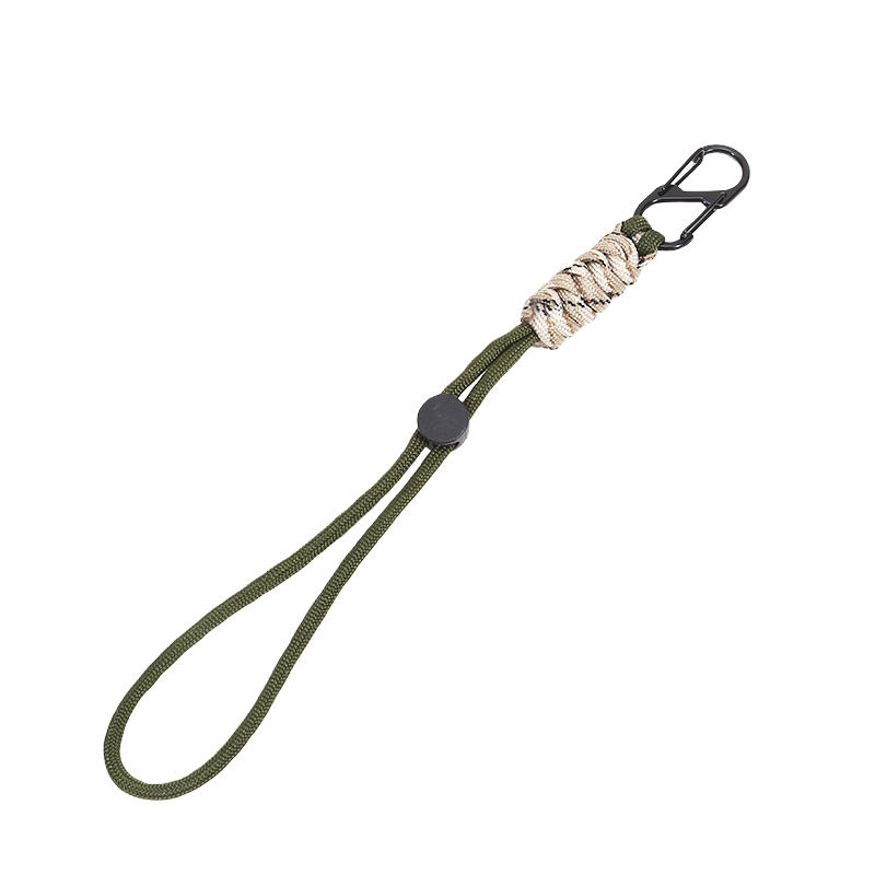 1Pcs/Pack Creative Simple Color Blocked Braided Rope Anti Lost Keychain Backpack Hanging Accessories Car Keychain Hanging Rope