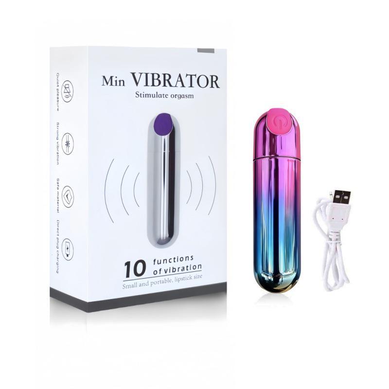 Wireless USB Rechargeable 10-Speed Bullet Vibrator & Anal Massager