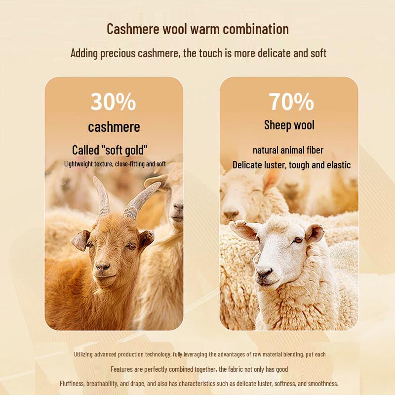 Men's Cashmere Blend Pullover Polo Sweater