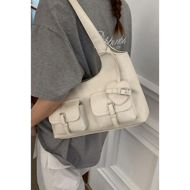 

Сумка Женская Премиум Сумка Под Мышку Сумка Новая Большая Вместимость Сумка-Тоут на Плечо Простая Сумка