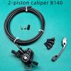 NFOX SM2A electric bicycle hydraulic disc brake handle with four piston two piston calipers 2-pin 3-pin power-off Accessories