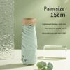 High-End Women's Pocket Capsule Umbrella – Thickened Black Glue, Sunscreen, Sunshade