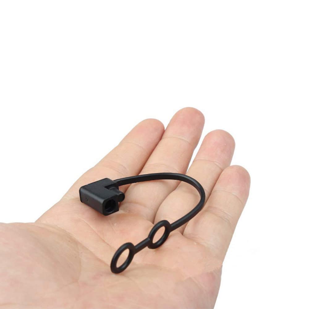 Itisyou Harness Cover, Plastic SAE Harness Extension Cable, PVC Waterproof Cover, AE Waterproof Cover, SAE Dustproof Cover, Pack of 5