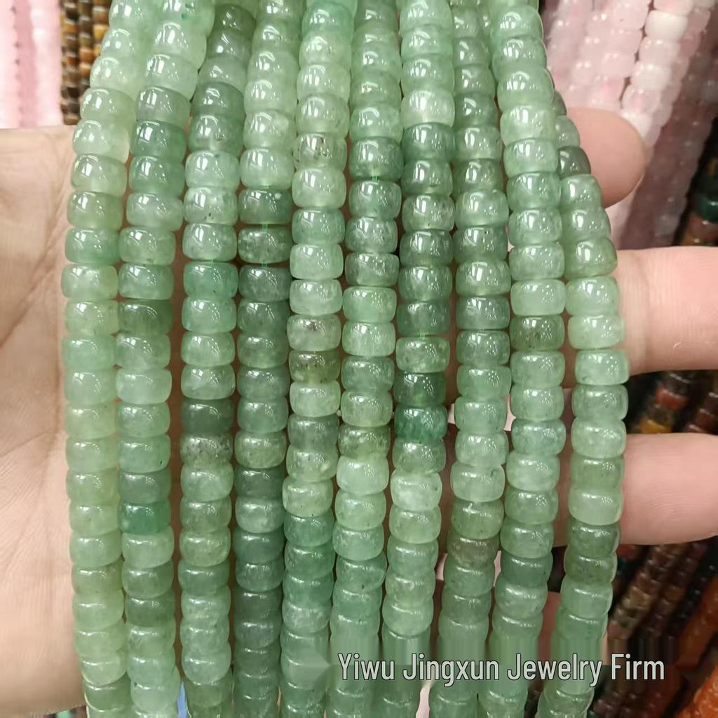 4x7mm Loose Natural Agate Abacus Beads for DIY Jewelry and Bracelets