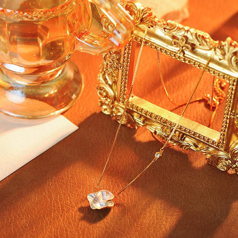 S925 Silver Needle Camellia Earrings - Elegant Light Luxury for Women