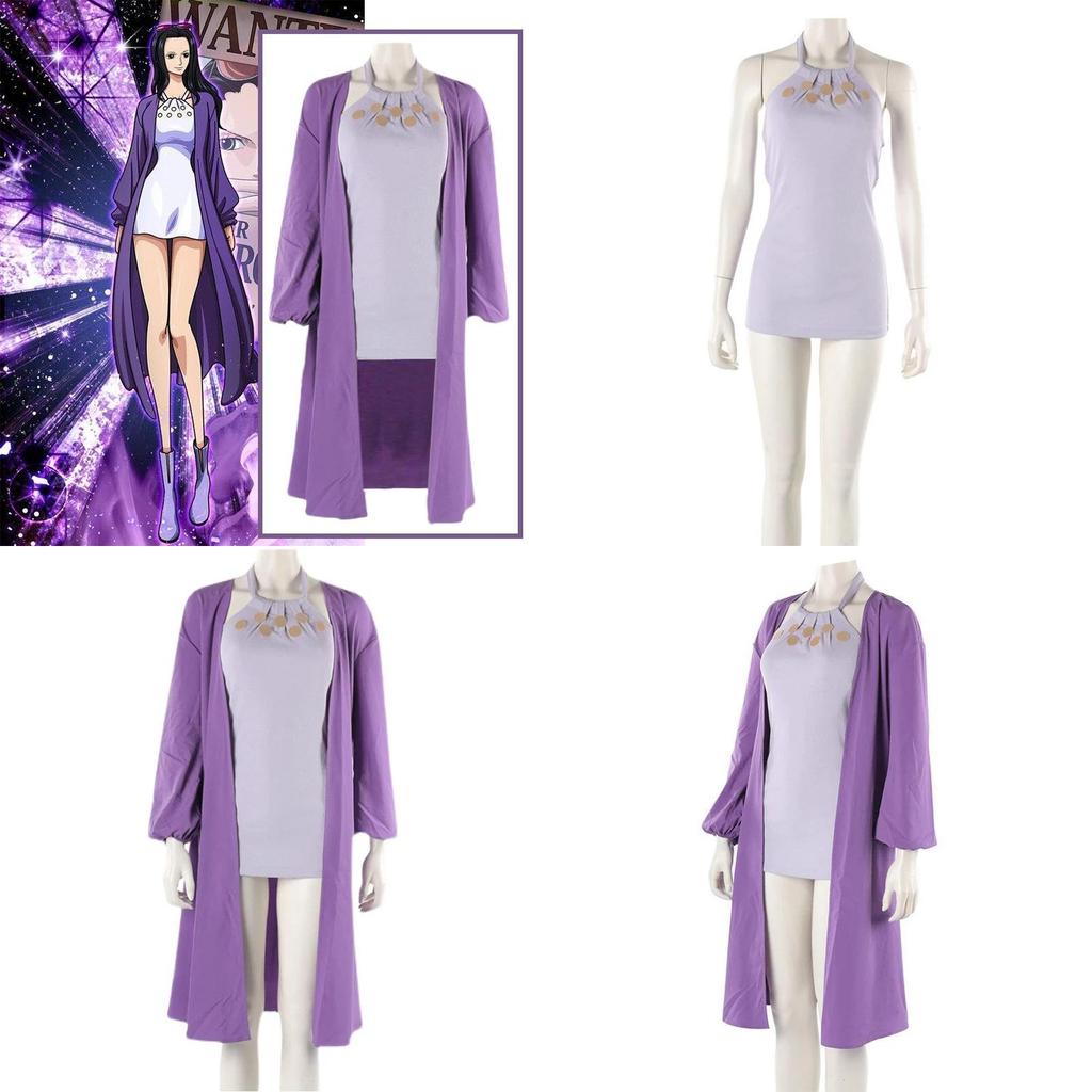 Wholesale One Piece Robin Cosplay Outfit In Polyester Material