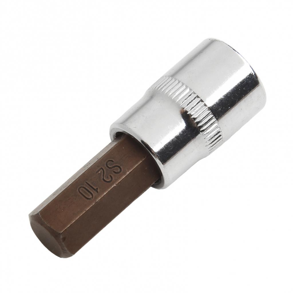 Heavy Duty 1pc 38 Drive Hex Socket Bit H3H10 Screw Driver T10T55 Socket Bit