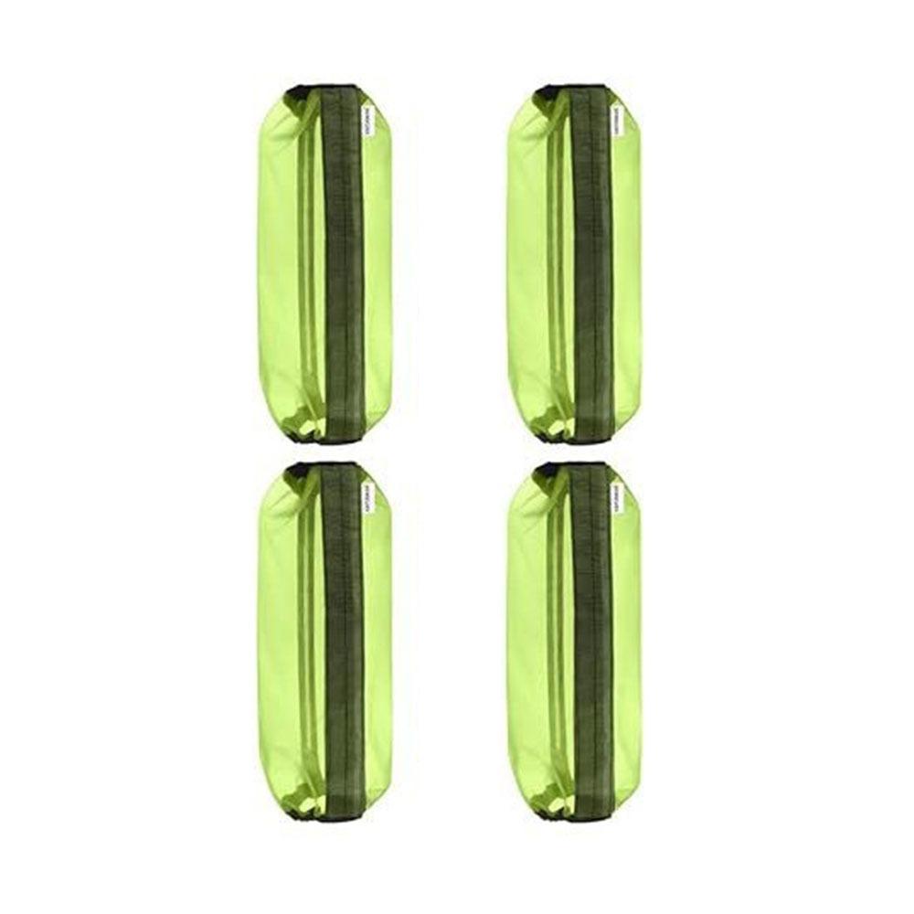 4Pcs Breathable Fly Boots for Horses Ventilated Mesh Fly Leg Wraps Horse Fly Sheets Outdoor Riding