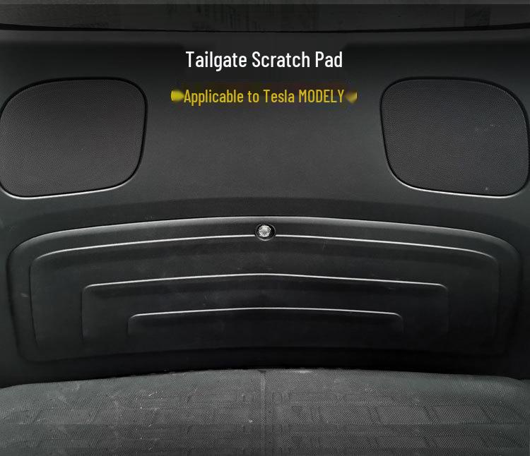 Tesla Model Y TPE Soft Rubber Tailgate Trunk Protector Mat