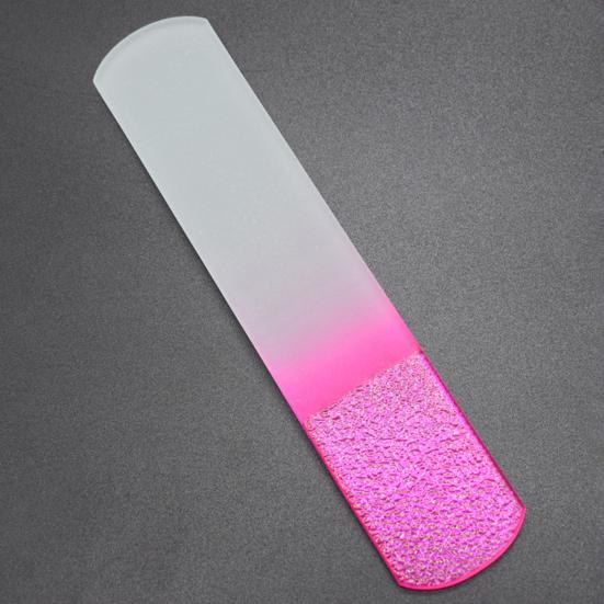 Yousheng Foot File Gradient Color Tender Feet Dead-skin Remover Glass Foot Rasp Hard Skin Callus Remover Pedicure Tools Home Accessories