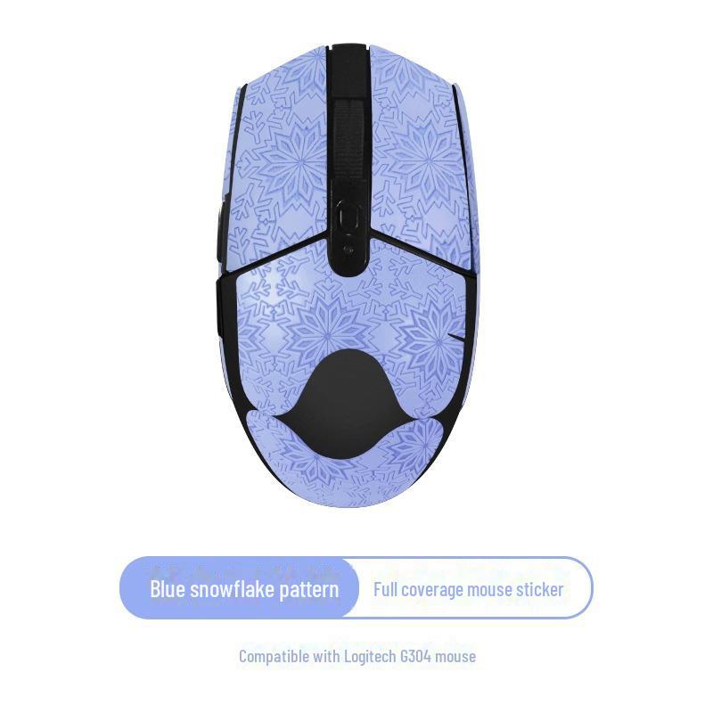 Kompatible Anti-Rutsch- und Schweißabsorptionsaufkleber für Logitech G304- und G102-Mäuse