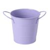 Huaqianguhh Creative Iron Pen Holder, Rustic Desk Organizer for Office, Metal Pencil Cup Makeup Brushes, Small Storage Bucket Office And Home Use
