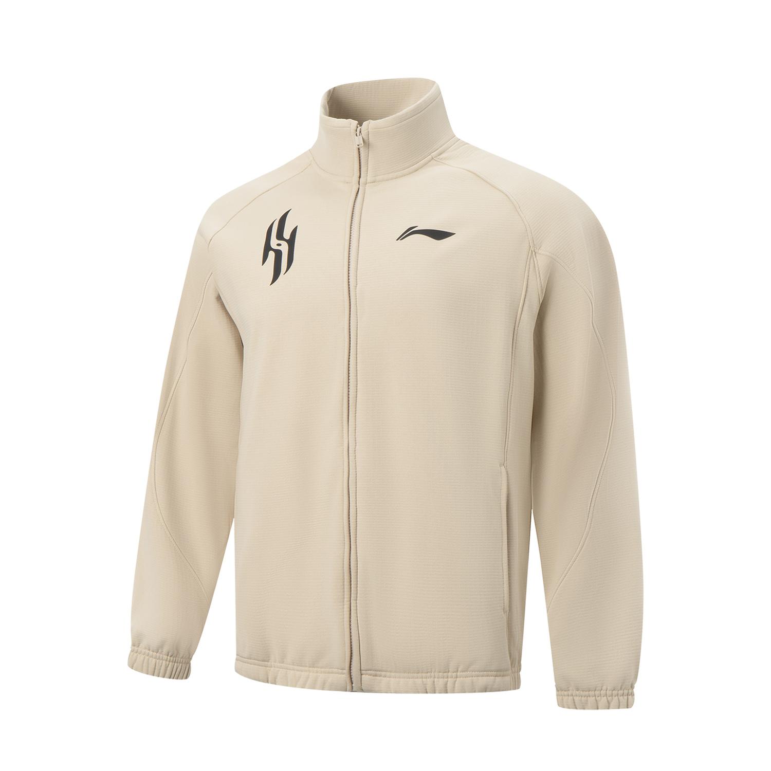 

Li Ning Баскетбольная серия Письмо Молния Стойка Воротник Универсальная Повседневная Ветровка Мужская Верхняя одежда AFDVM23-3 S