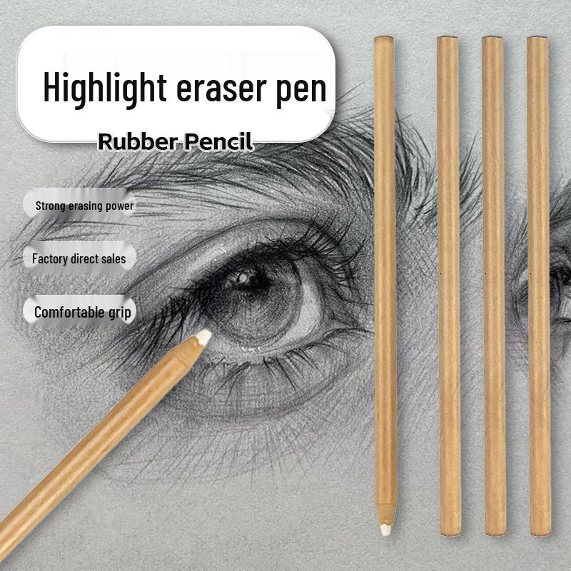 Crumb-Free Durable Sketch Eraser Pen: Easy-To-Erase Art Detail Eraser for Students