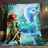 Raya and the Last Dragon 2D Flat Pattern Flannel Blanket High Quality All Seasons Warmth and Comfort Perfect for Christmas Gifts.DMT0925336