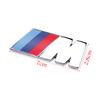 Emblème M M Badge ABS 3D Badge d'aile de voiture Autocollants de coffre Pour BMW E46 E90 E60 F10 F30 E39 F20 E36 G30 G20 E92 E70 M Accessoires Auto