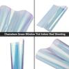 Chameleon Green Colorful Car Front Window Tint 76% VLT Car Windshield Solar Protection Film Color Change Window Film, 39.37" X 118.11"