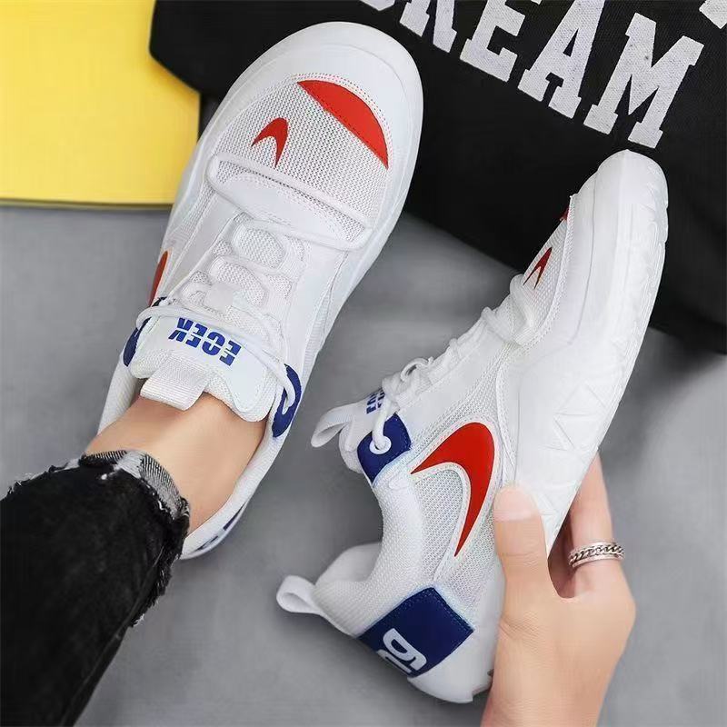 

Men S Board Shoes Mesh Men S Shoes Classic Casual, Lightweight And Breathable Student Fashion Soft-Soled Sports Shoes 39