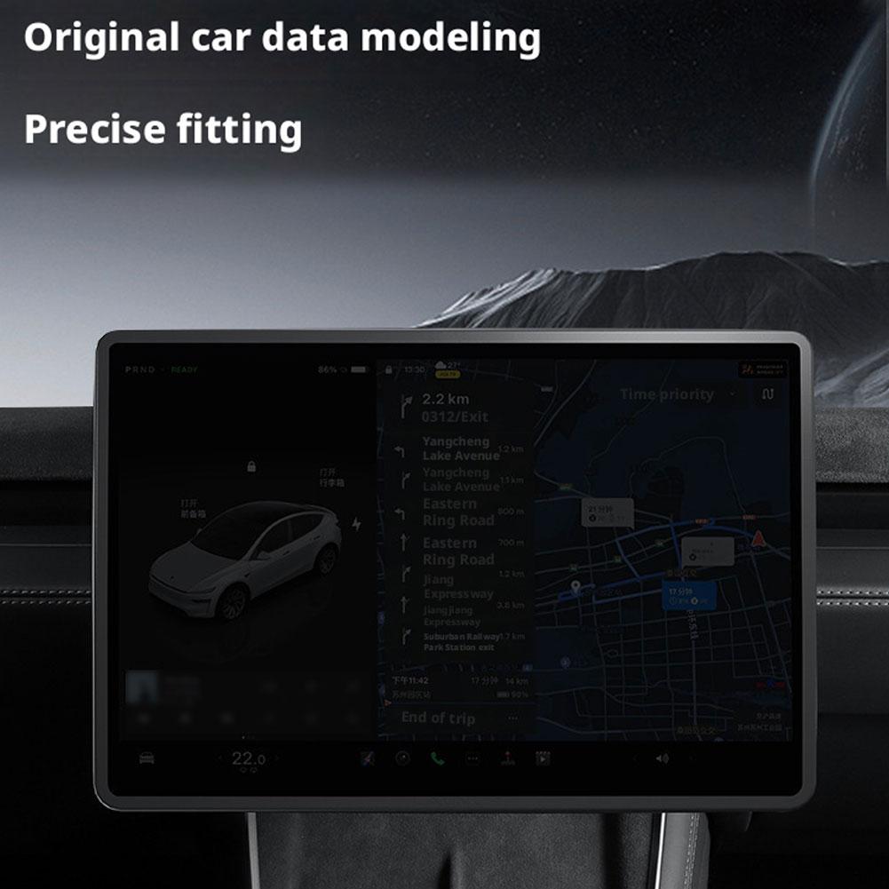 Silicone Screen Protector For Central Control Navigation For Tesla Model 3/Y Central Control Navigation Screen Protector