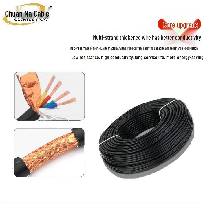 RVVP Shielded Signal Cable - 2345 Core, 0.5/0.75/1 sq.mm, Pure Copper, Flame Retardant & Fire Resistant Control Cable