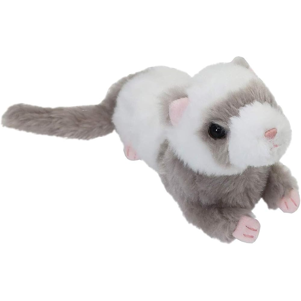 Sunlemon Fluffies Ferret Plush Toy 9x30x11cm Soft Animal Stuffed Toy