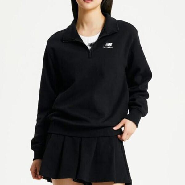 

New Balance Essentials Half Zip Up Semi Overfit Sweatshirt Nbnce11023 19 105